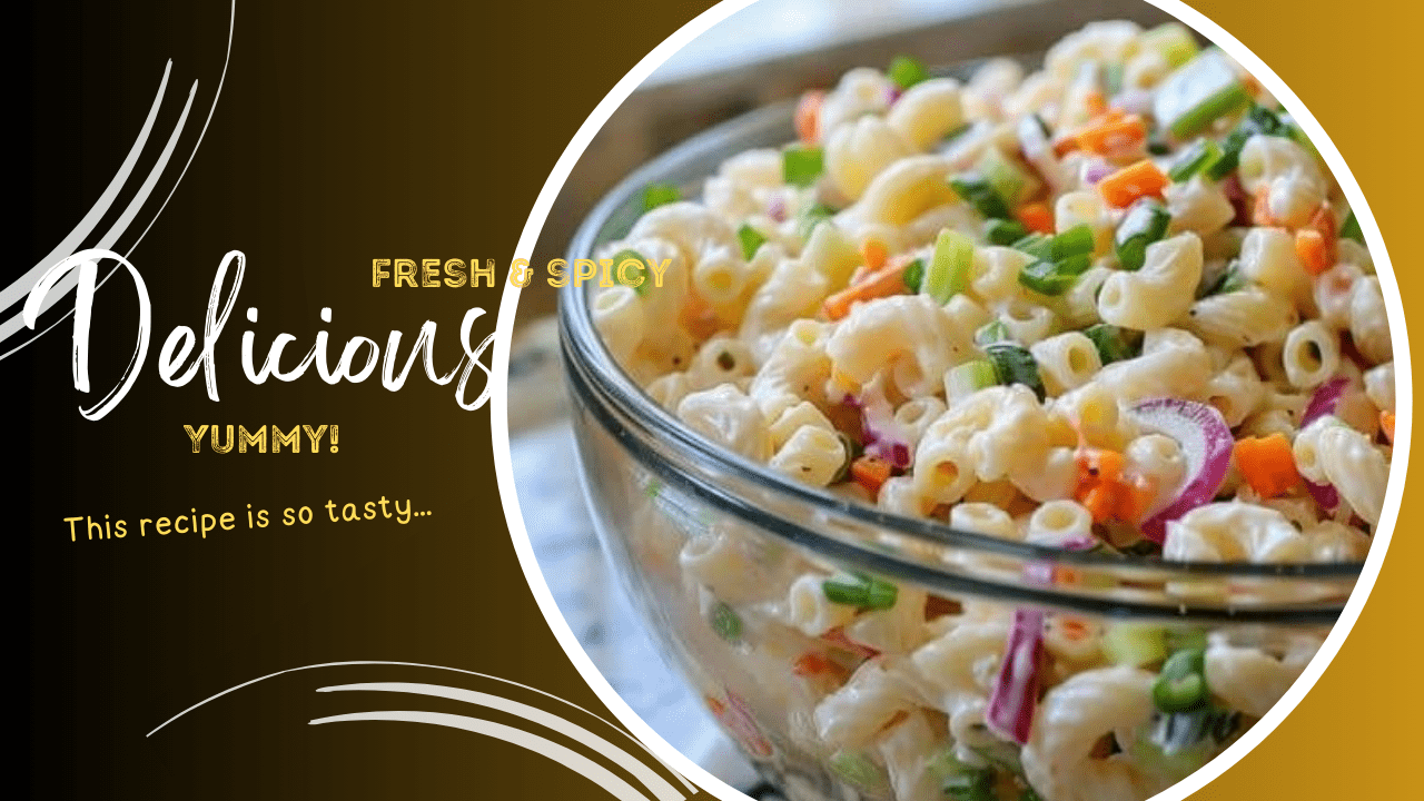 Classic Creamy Macaroni Salad